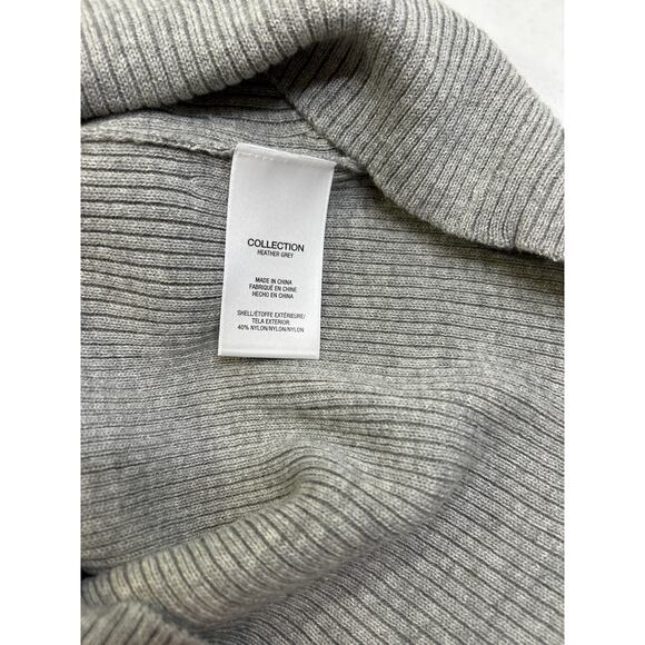 JOE’S Puff Shoulder Women's Gray Sleeve Ribbed Top Size XS $148 NWOT - Picture 7 of 7